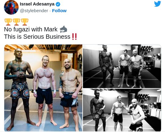 عکس جنجالی مارک زاکربرگ کنار دو قهرمان یواف‌سی/ ایلان ماسک باید بترسد؟