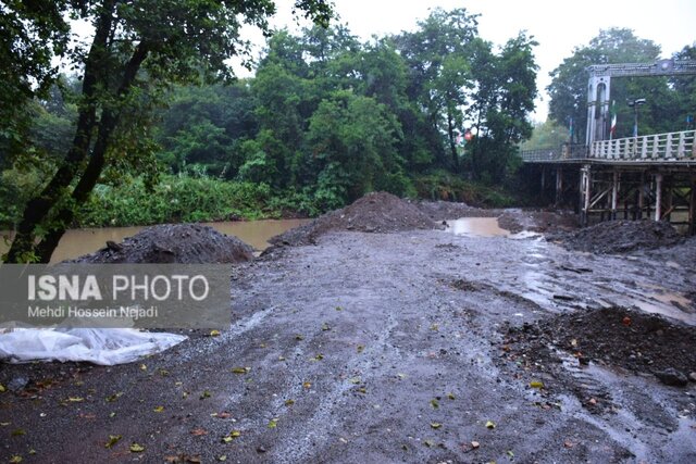 پل مرزی آستارا برجای مانده از دوران شوروی سابق