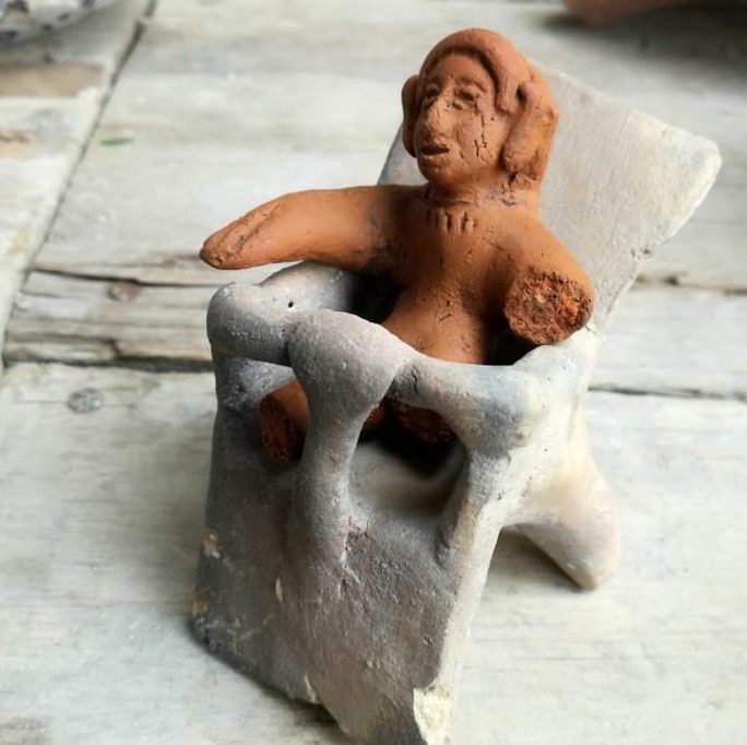  کشف روستایی ۱۵۰۰ ساله با مجسمه‌های عجیب + عکس