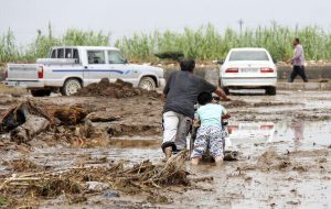 وقوع سیلاب در ارتفاعات آمل و بابل