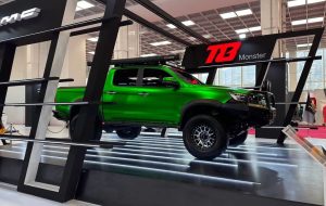 حضور کرمان موتور با پیکاپ T8 در نمایشگاه آفرود تهران