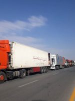 تردد کامیون‌های تجاری در مرز مهران ممنوع است