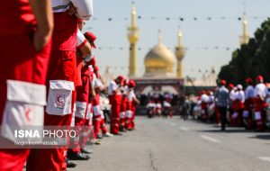 بدرقه ۲۲ هزار امدادگر هلال‌احمر به عراق / افزایش خدمات درمانی و امدادی در اربعین امسال