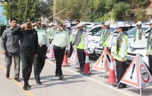 ۵۲۰۰ نیروی پلیس تامین امنیت و نظم ترافیکی اربعین در کرمانشاه را برعهده دارند