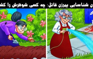 آزمون شناسایی پیرزن قاتل: چه کسی شوهرش را کشته؟