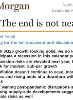 JPMorgan chief economist no longer expects a US recession