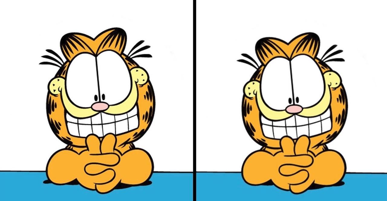 آزمون تشخیص تفاوت تصویر گارفیلد