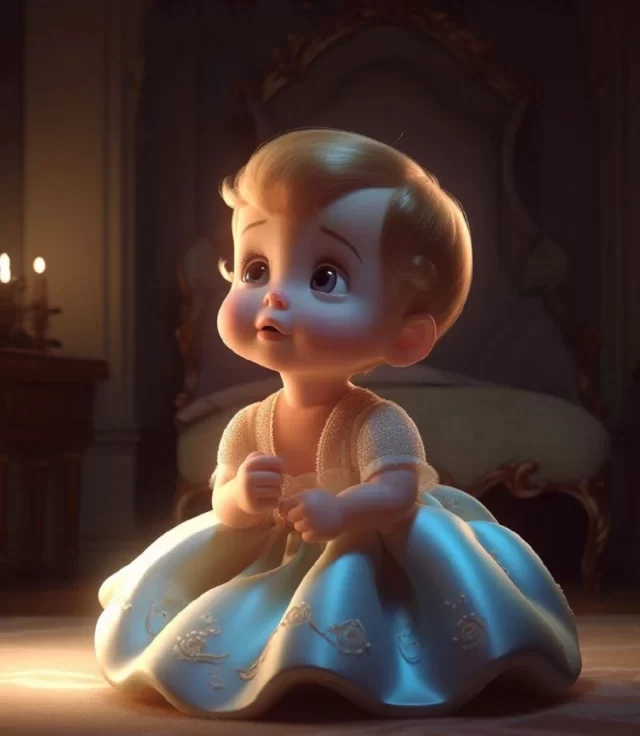 اگر پرنسس های دیزنی بچه بودند