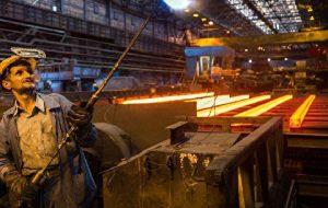 رشد ۴.۱ درصدی تولید فولاد در ایران
