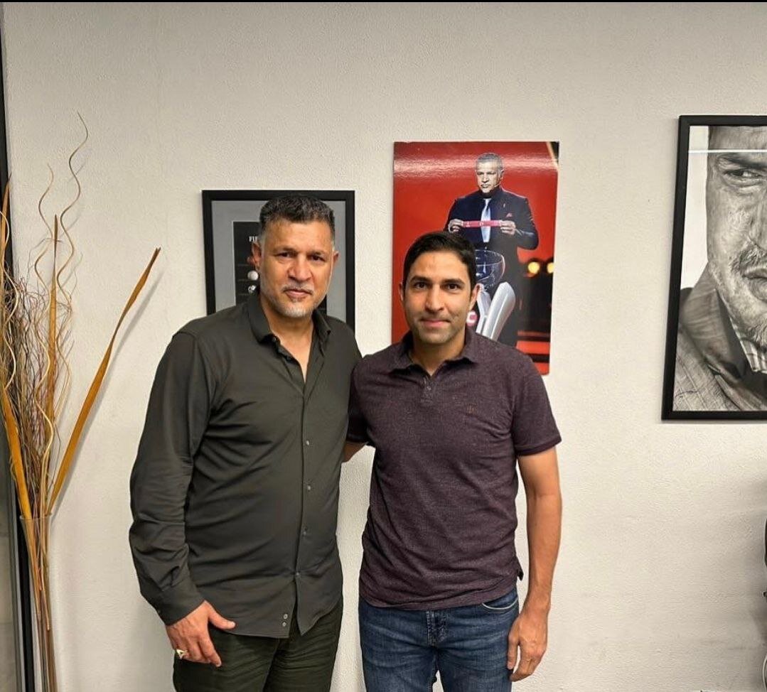 عکس| دیدار دو ستاره محبوب بایرن مونیخ در تهران