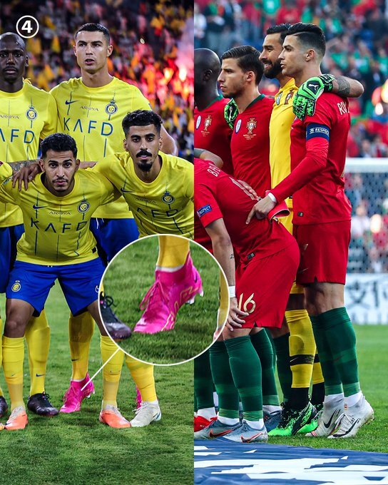 عکس‌| شکار رونالدو در حال تقلب!