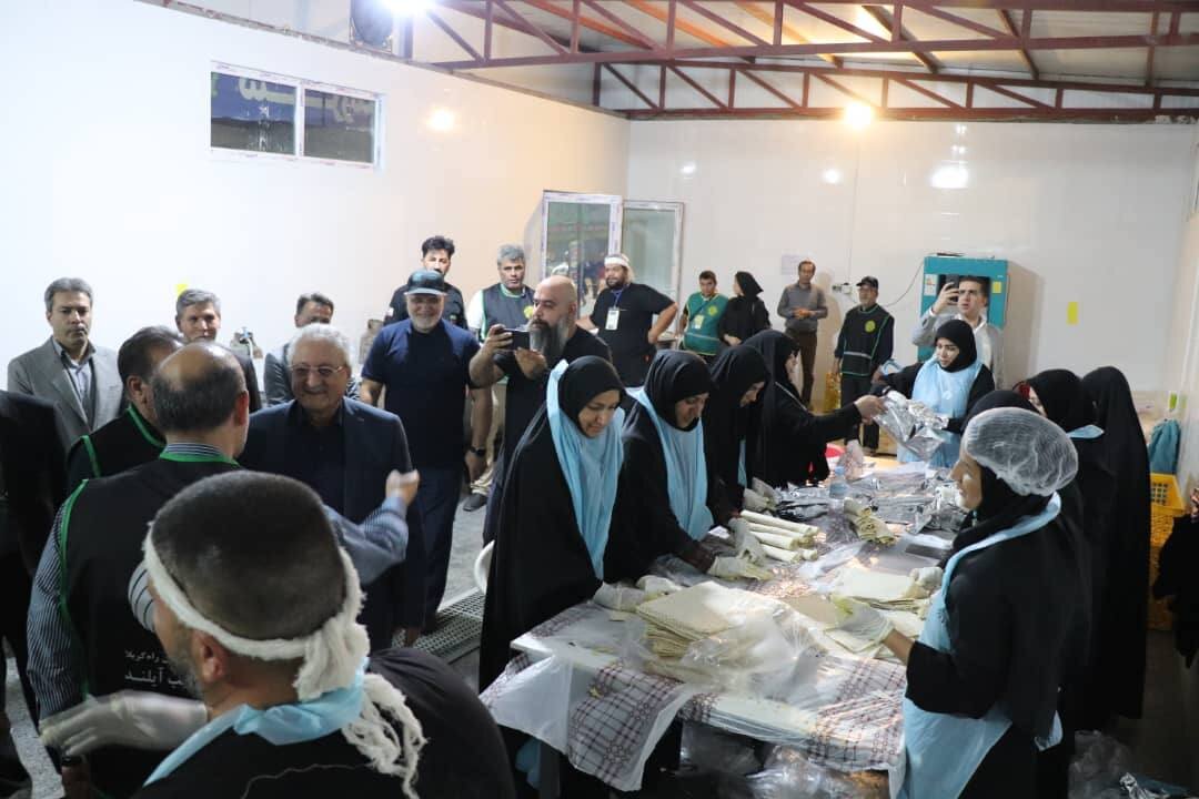 موکب آیلند، ایستگاه اول زائران کربلا با میزبانی بیش از ۱۰ هزار نفر در شبانه روز 