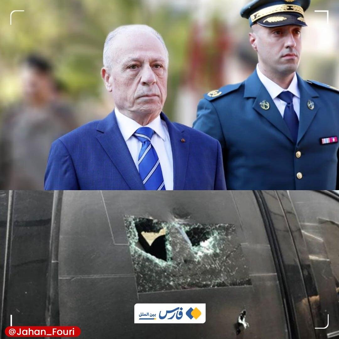 عکس | اولین تصویر از ترور وزیر دفاع لبنان