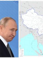 چین روی نقشه به خاک روسیه تجاوز کرد! از پوتین صدایی در نمی‌آید!