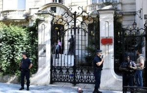 ببینید | تصاویر تازه از سفارت ایران در پاریس بعد از حمله تروریستی ساعاتی پیش