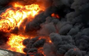 انفجار کارخانه آمونیاک در یزد