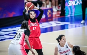 صعود چشمگیر بانوان بسکتبال ایران در رنکینگ جهانی