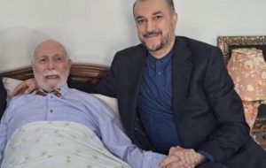 امیرعبداللهیان به عیادت عالمی رفت