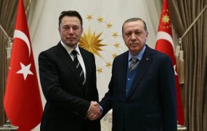 اردوغان از ایلان‌ماسک خواست در ترکیه کارخانه تسلا را تاسیس کند!