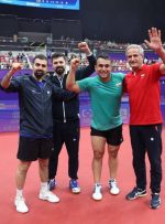 پایان کار تیم ملی تنیس روی میز با کسب مدال برنز تاریخی