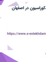 استخدام طراح دکوراسیون با بیمه در اصفهان