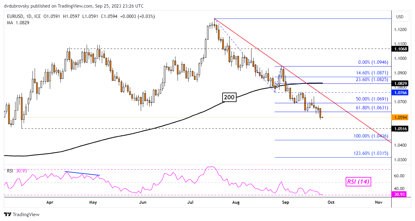 Euro Daily Chart