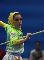 مدال نقره بازی‎های آسیایی بر گردن زهرا کیانی/نخستین مدال ووشو ایران