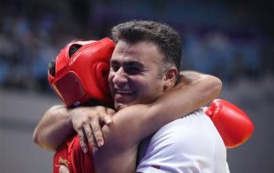ببینید | کسب مدال طلا بازی‌های آسیایی توسط ووشوکار ایرانی در ٣٠ ثانیه