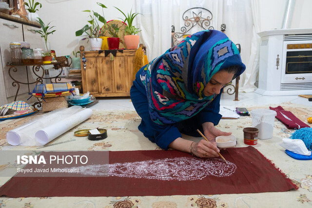 رشتی دوزی؛ هنری قدیمی و با اصالت