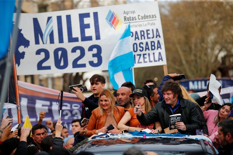 Wielding chainsaw and huge dollar bill, Argentine radical taps into voter fury