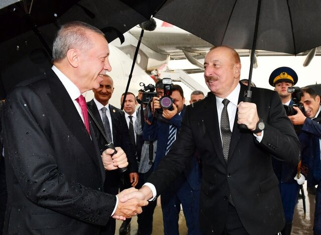 اردوغان وارد نخجوان شد