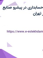 استخدام رئیس حسابداری با بیمه و سرویس در پیشرو صنایع موفقی در شهریار تهران