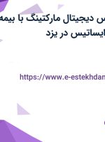 استخدام کارشناس دیجیتال مارکتینگ با بیمه و پاداش در کتیبه ایساتیس در یزد