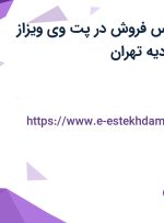 استخدام کارشناس فروش در پت وی ویزاز پرشین در محمودیه تهران