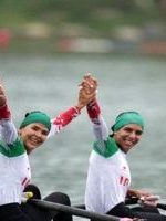 مدال نقره بازی‌های آسیایی برای بانوان قایقران ایران