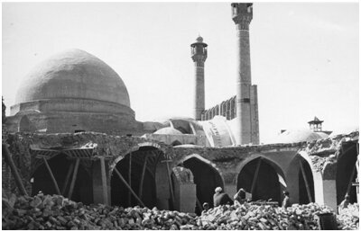 نگاهی به آثار جنگ در بناهای تاریخی اصفهان