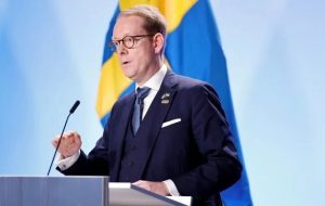 وزیر خارجه سوئد را به اوکراین راه ندادند چون پاسپورت یادش رفته بود!