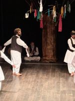 ضیافت نمایشی تاجیک‌ها و یاد و خاطره حمید سمندریان در اجرای پایانی