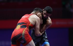 دومین نقره کشتی در هانگژو؛ ناصر علیزاده هم به طلا نرسید