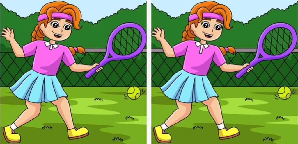 دختر تنیس باز