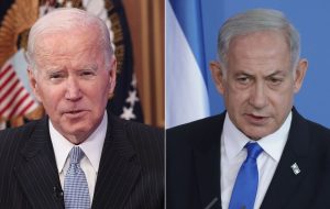 پنجمین دور رایزنی‌ تلفنی نتانیاهو و بایدن از زمان آغاز عملیات طوفان الاقصی