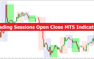 Trading Sessions Open Close MT5 Indicator