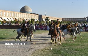 برگزاری چوگان در میدان نقش‌جهان