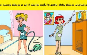 آزمون شناسایی خدمتکار پولدار: باهوش ها بگویند کدام خدمتکار ثروتمند است؟ آزمون شناسایی خدمتکار پولدار: باهوش ها بگویند کدام خدمتکار ثروتمند است؟