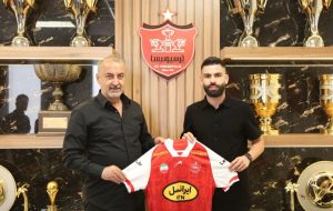 عکس| مدیر عامل پرسپولیس به عیادت یاسین سلمانی رفت