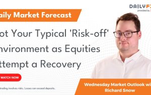 Not Your Typical ‘Risk-off’ Environment as Equities Attempt a Recovery