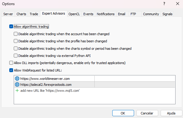 Listed URL Listed URL