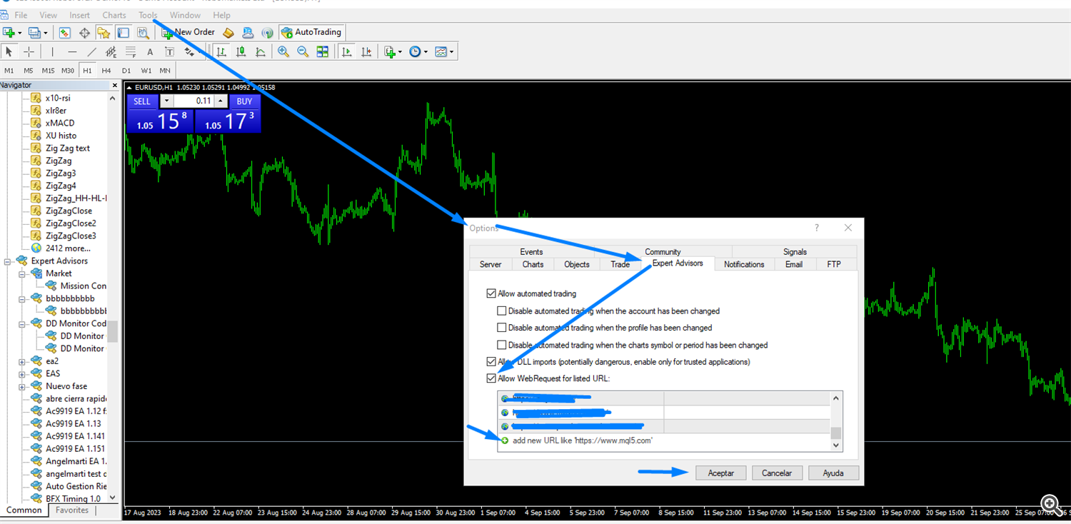 News Filter, Allow WebRequest