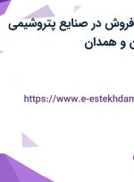 استخدام رئیس فروش در صنایع پتروشیمی هگمتانه در تهران و همدان