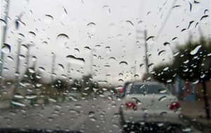 باران پاییزی در مشهد + فیلم
